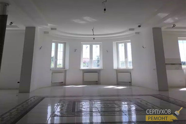 Внутренняя отделка дома в Серпухове